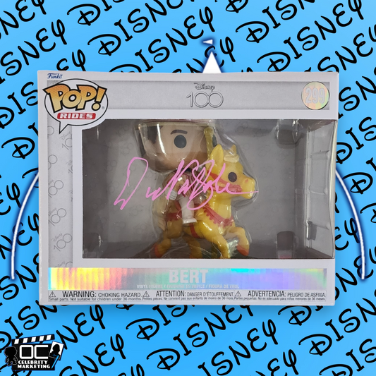 Dick Van Dyke signed Disney 100 Mary Poppins Bert Funko #299 OCCM QR autograph-P