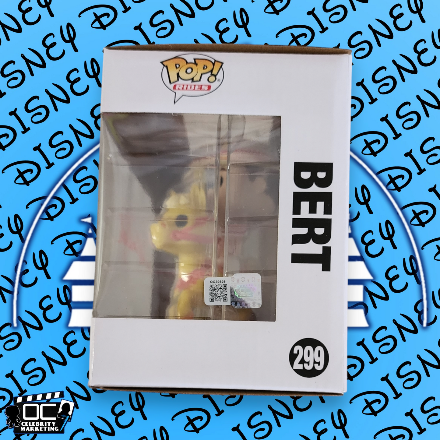 Dick Van Dyke signed Disney 100 Mary Poppins Bert Funko #299 OCCM QR autograph-R