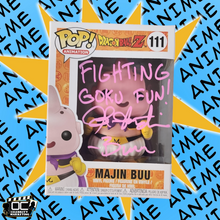 Load image into Gallery viewer, Josh Martin signed Dragon Ball Z Majin Buu Funko #111 autograph QR code OCCM-QP2
