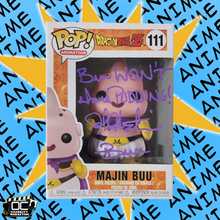 Load image into Gallery viewer, Josh Martin signed Dragon Ball Z Majin Buu Funko 111 autograph QR code OCCM-QP-3
