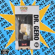 Load image into Gallery viewer, Kent Williams signed Dragon Ball Z Dr. Gero Funko 950 autograph QR code OCCM-QA
