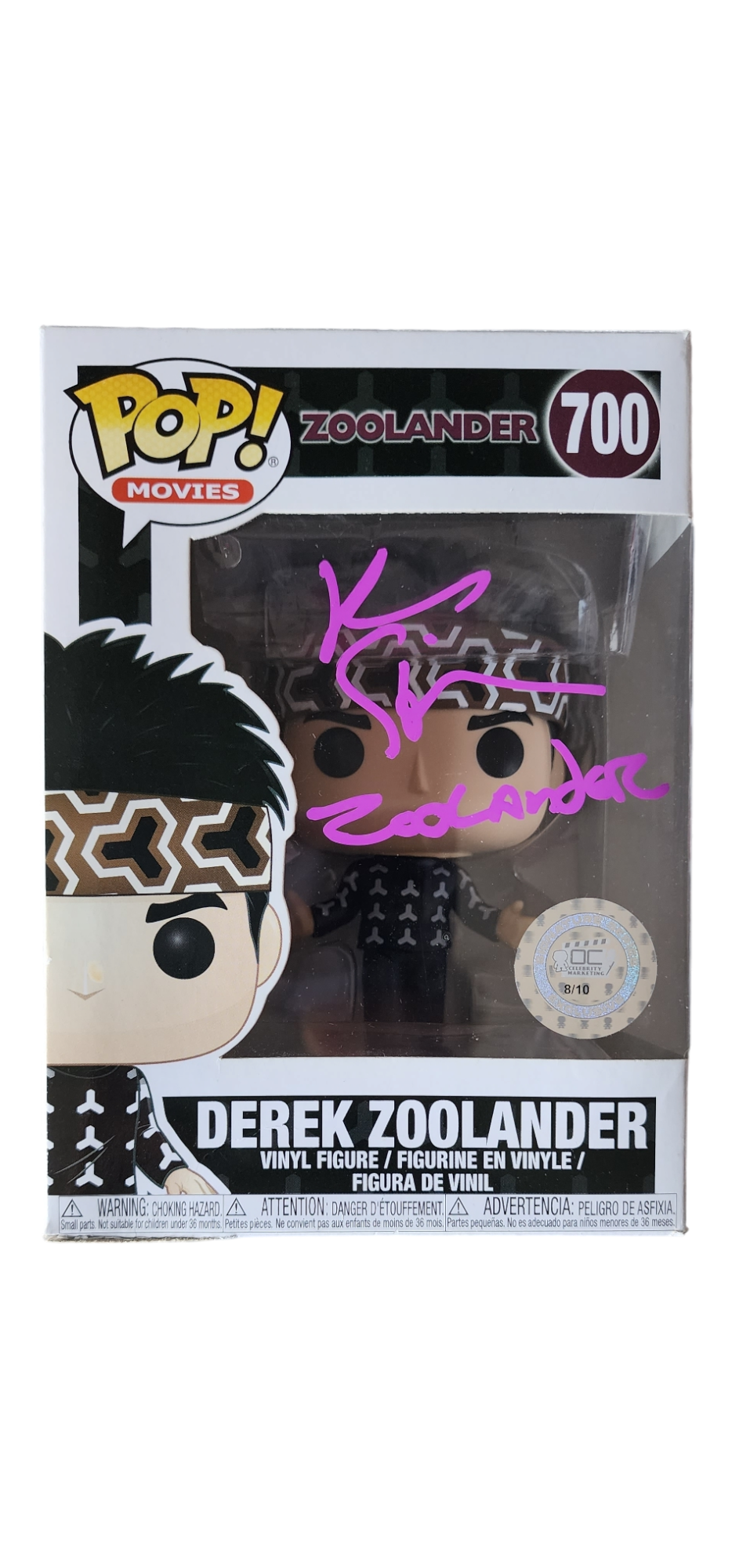 Ben Stiller Signature Series: Zoolander Funko Pop! #700 or #703