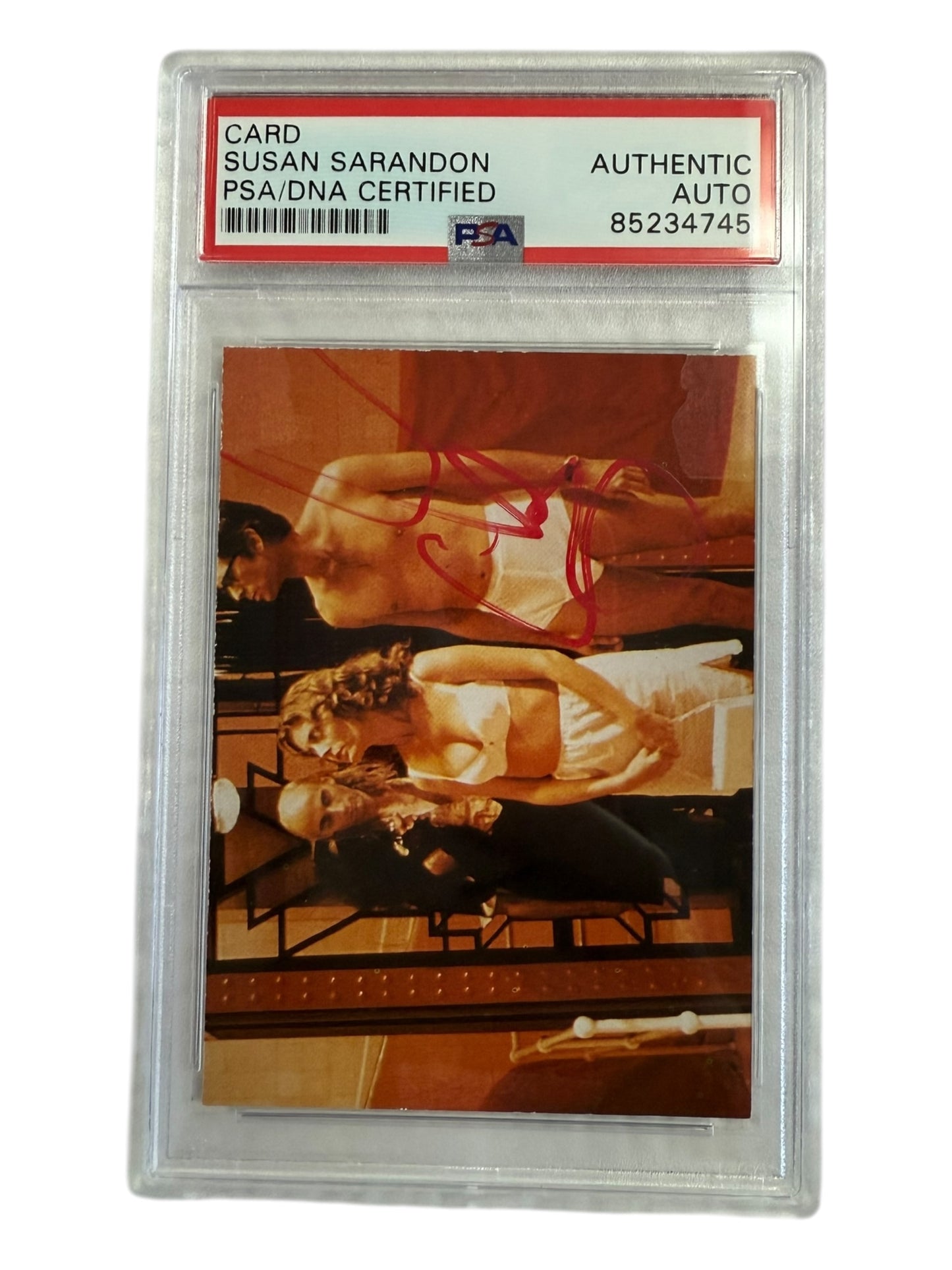 Susan Sarandon signed RHPS Trading Card PSA/DNA Encap #30 (8)