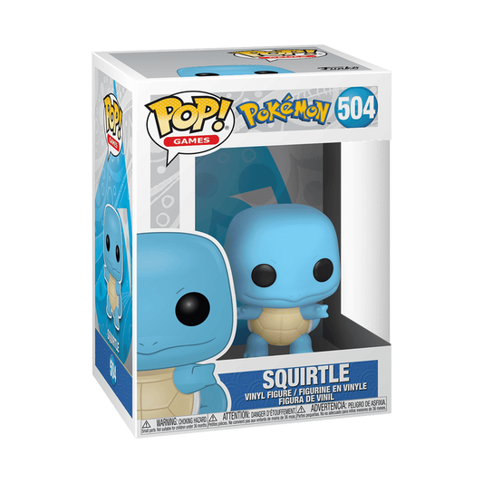 Michele Knotz signed Pokemon Squirtle Funko Pop! #504 (Pre-Order)