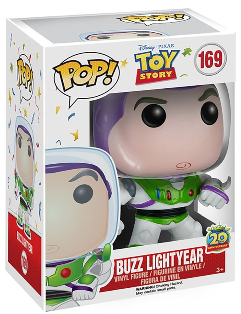 John Morris signed Toy Story Buzz Lightyear Funko Pop! #169 Pre-Order