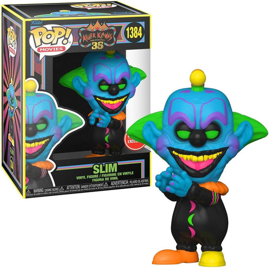 The Chiodo Brothers triple signed Killer Klowns from outer space Game Stop Exclusvie Slim Funko Pop! #1384