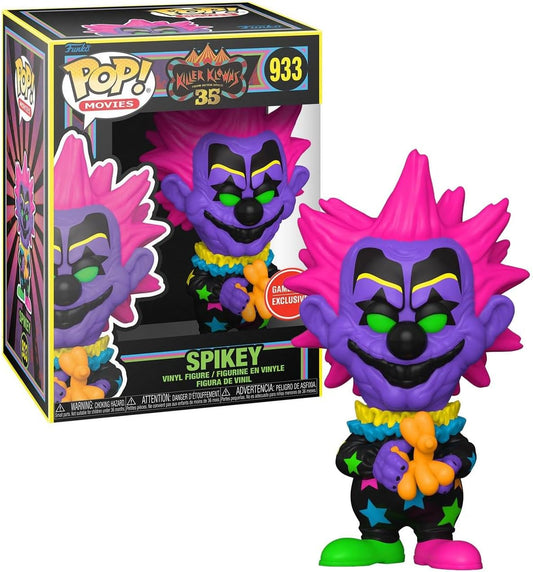 The Chiodo Brothers triple signed Killer Klowns from outer space Game Stop Exclusvie Spikey Funko Pop! #933