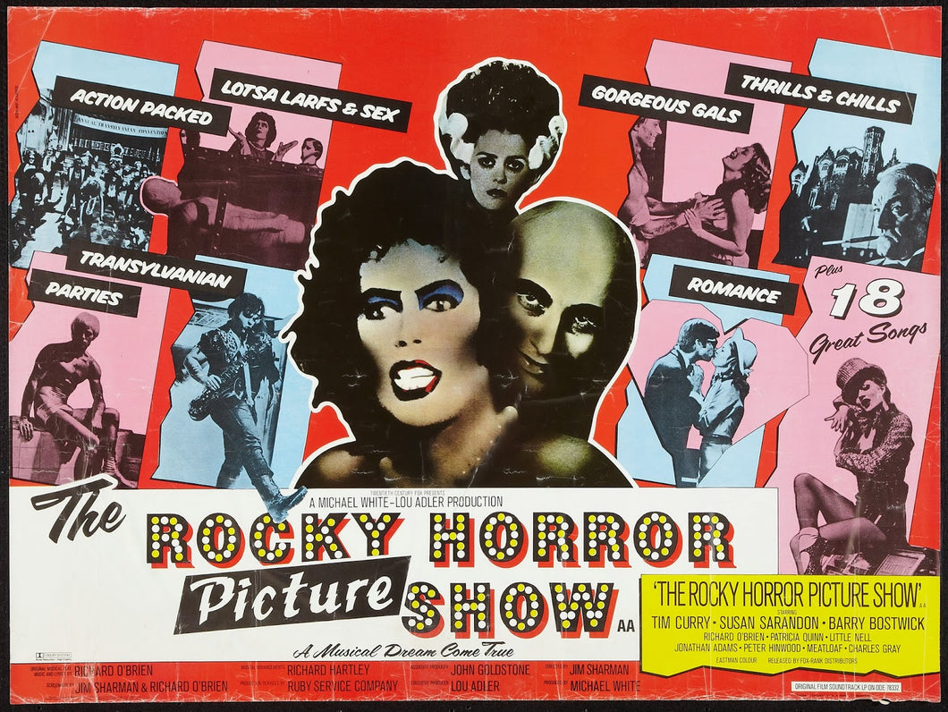 Tim Curry & Susan Sarandon dual signed The Rocky Horror Picture Show Poster Photo #3 (8x10 or 11x17) Pre-Order