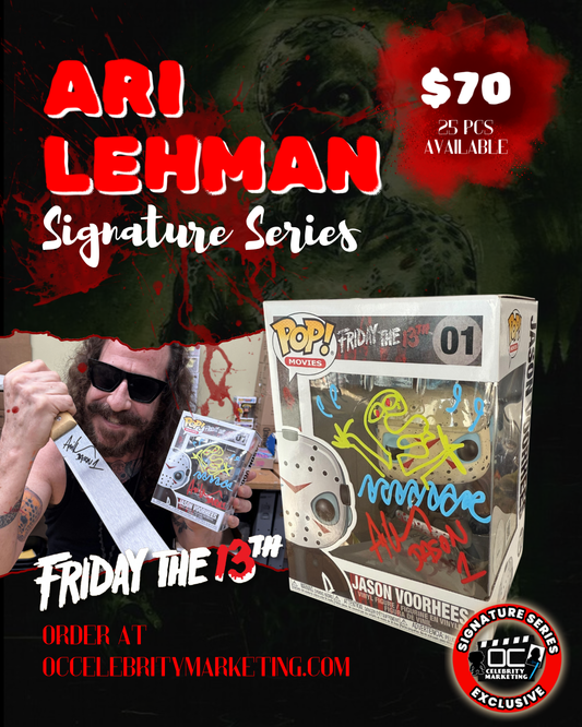 Ari Lehman Signature Series: Friday the 13th Jason Voorhees Funko Pop! #01 (#/25)