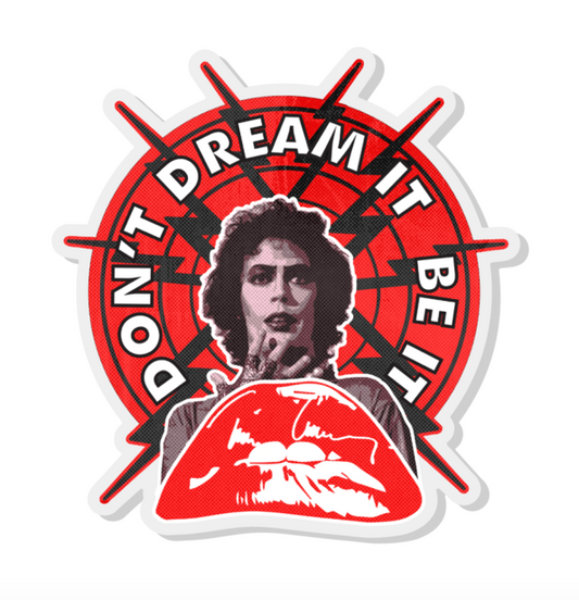 Tim Curry 1.67"x1.75 Custom Pin