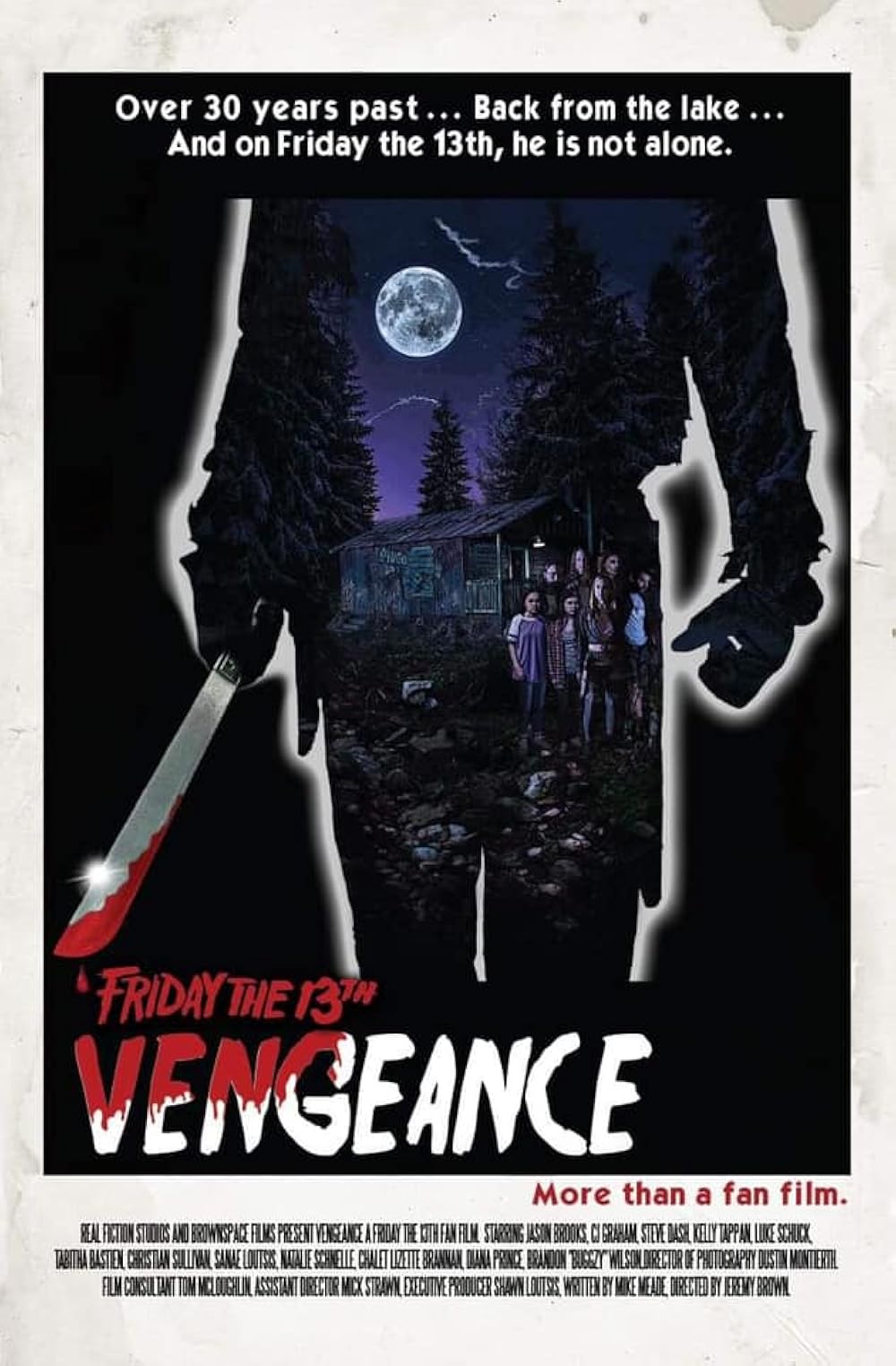 CJ Graham signed Friday the 13th Vengeance Poster Image (8x10, 11x17) Pre-Order