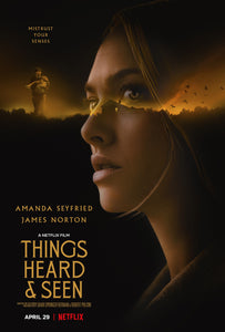 Amanda Seyfried signed Things Heard And Seen Poster Image (8x10, 11x17)