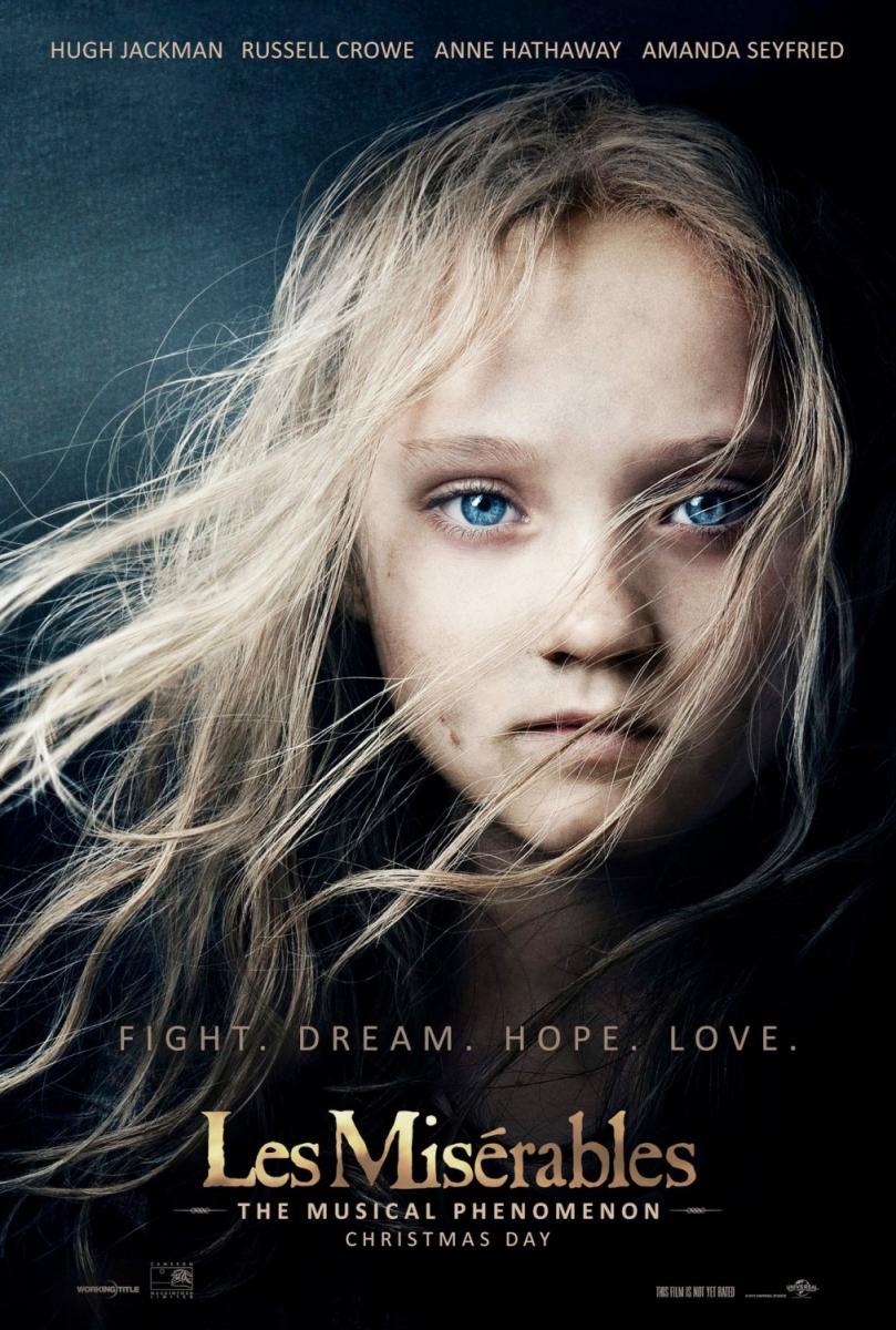 Amanda Seyfried signed Les Misérables Poster Image #1 (8x10, 11x17)
