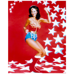 Lynda Carter Autographed 1976 Wonder Woman 8x10 Defender of Truth Photo Pre-Order
