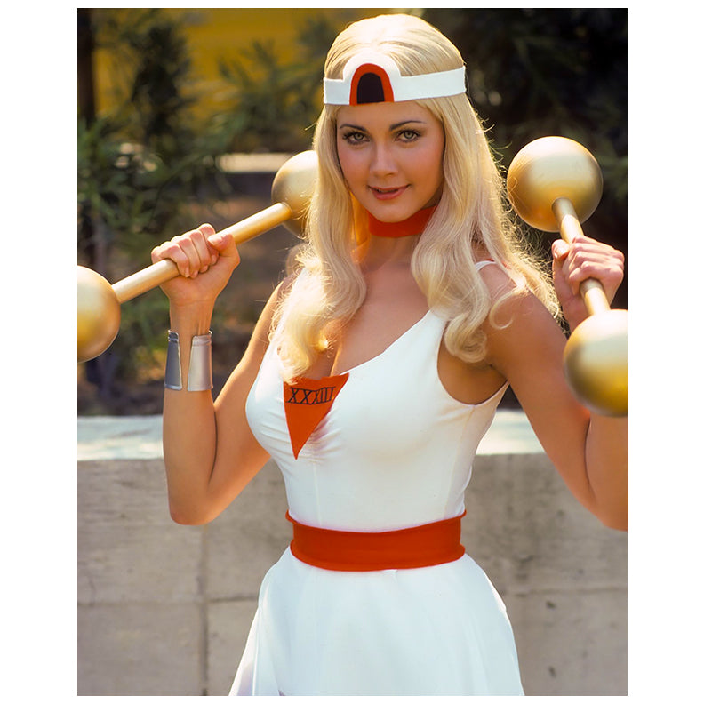 Lynda Carter Autographed 1976 Wonder Woman Games 8x10 Photo Pre-Order