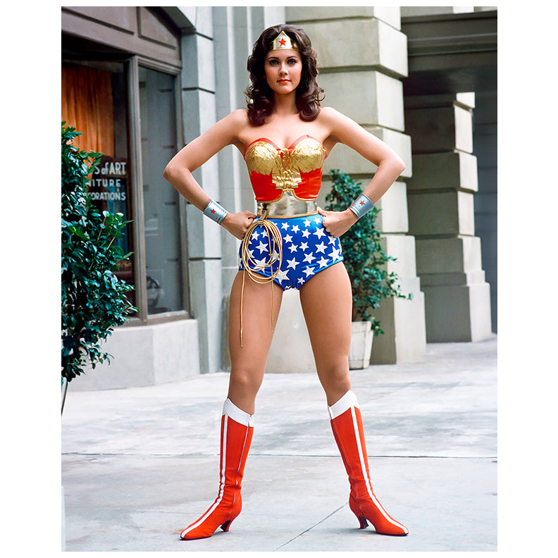 Lynda Carter Autographed 1975 Wonder Woman Pilot 8x10 Photo Pre-Order