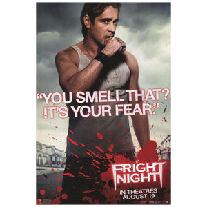 Colin Farrell Autographed 2011 Fright Night Original 27x40 Movie Poster Pre-Order