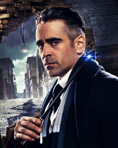Colin Farrell Autographed 2022 Fantastic Beasts: Secrets of Dumbledore 8x10 Wand Photo Pre-Order
