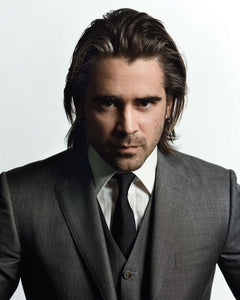 Colin Farrell Autographed 8x10 Gray Suit Photo Pre-Order