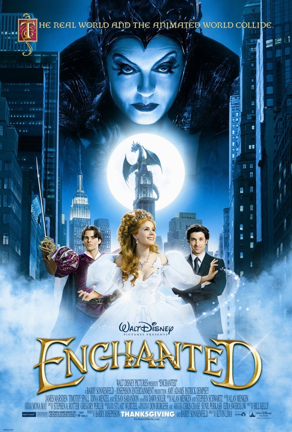 Susan Sarandon signed Enchanted Poster Photo (8x10 or 11x17) Pre-Order