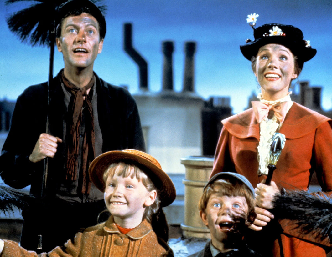 Dick Van Dyke & Karen Dotrice signed Mary Poppins photo Image #4 (8x10, 11x14)