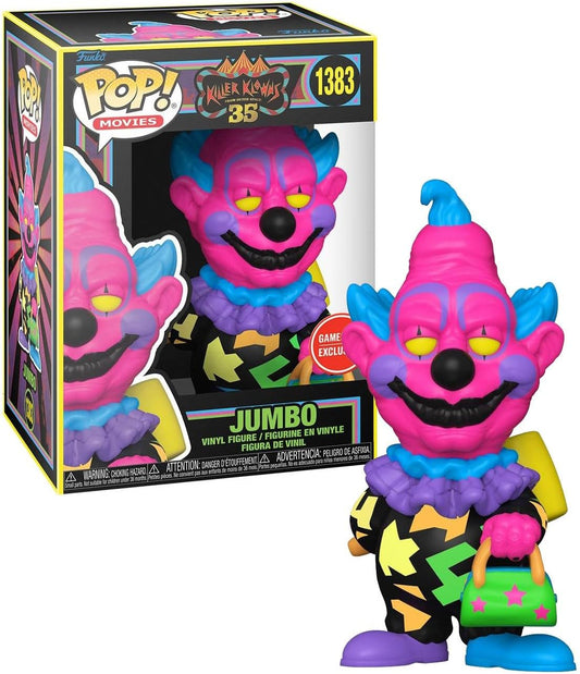 The Chiodo Brothers triple signed Killer Klowns from outer space Game Stop Exclusvie Jumbo Funko Pop! #1383