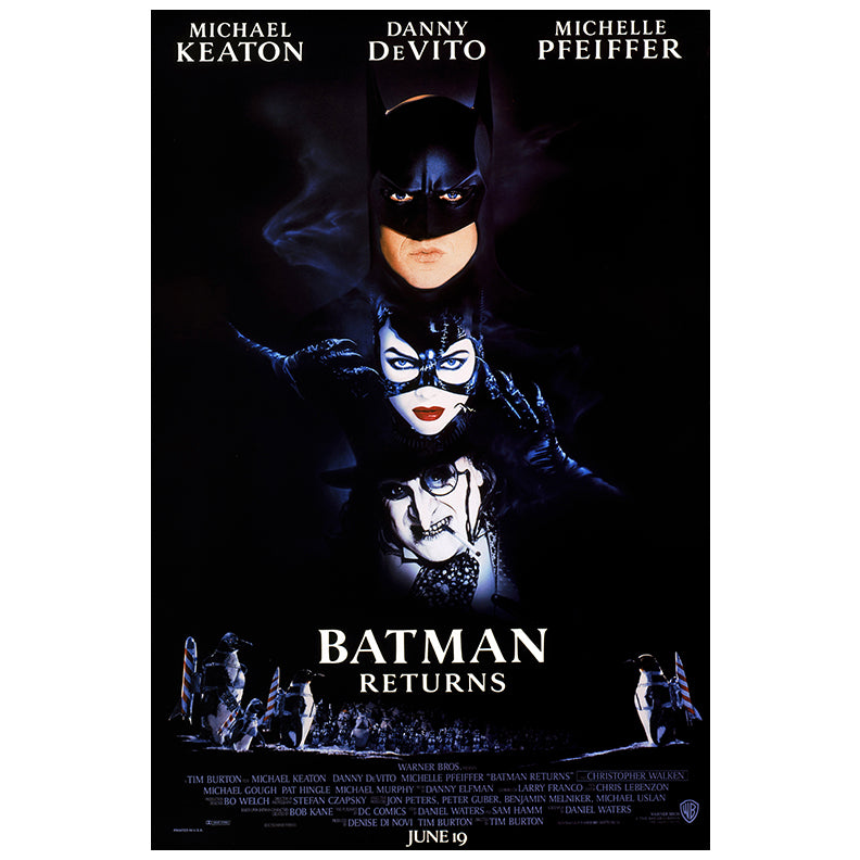 Michelle Pfeiffer Autographed 1992 Batman Returns 16x24 Movie Poster Pre-Order