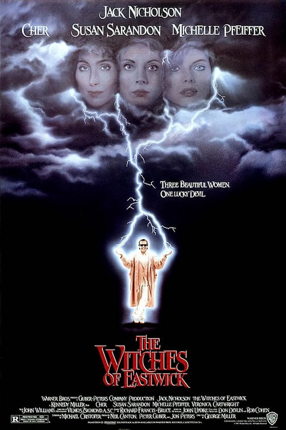 Susan Sarandon signed The Witches of Eastwick Poster Photo (8x10 or 11x17) Pre-Order