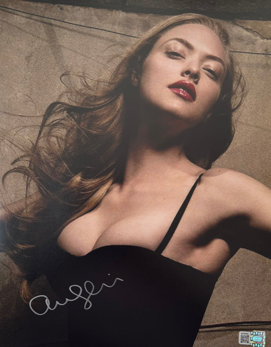 Amanda Seyfried signed 11x14 Publicity Photo 1A