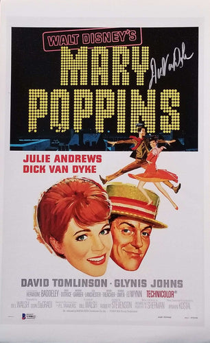 Dick Van Dyke - Signed Mary Poppins 11x17 Canvas Print