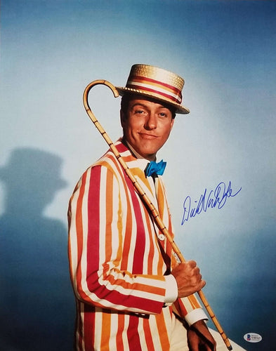 Dick Van Dyke - Signed Mary Poppins 16x20 Photo #1