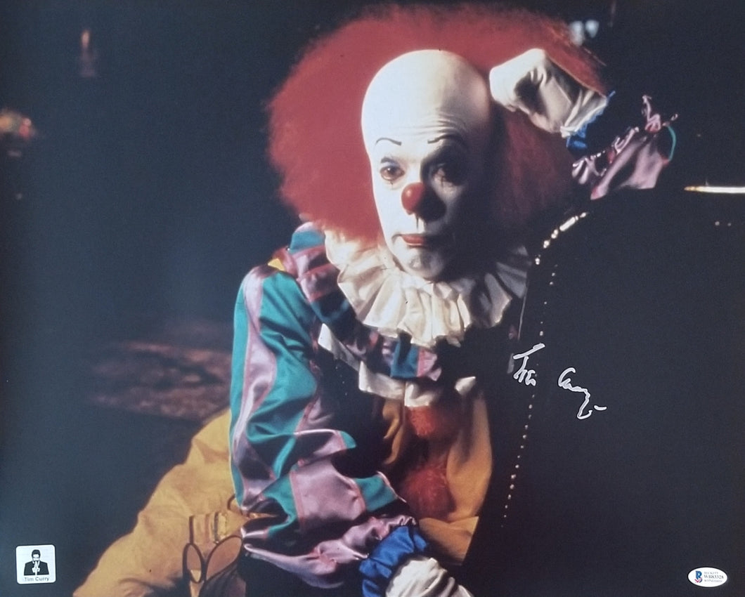 Tim Curry - Signed Pennywise Image #2 16x20 Poster
