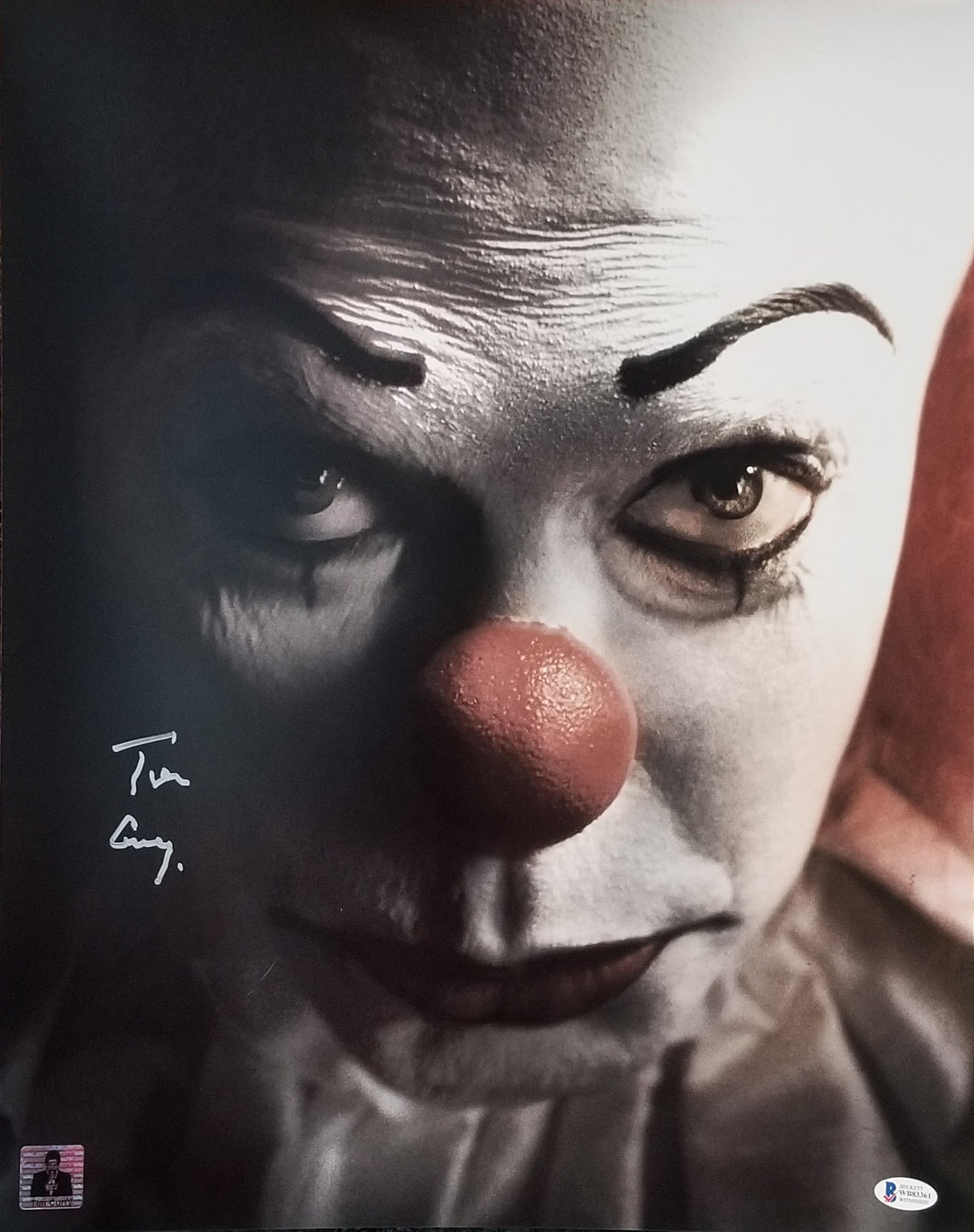 Tim Curry - Signed Pennywise Image #1 16x20 Poster