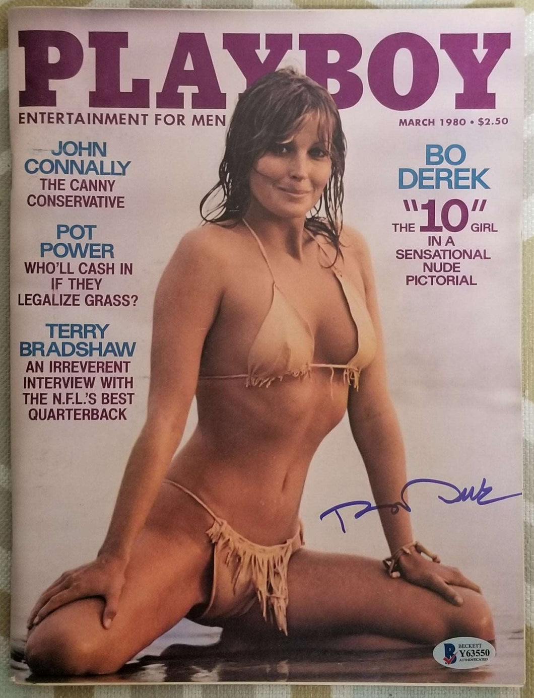 Bo Derek - Signed Magazine #2