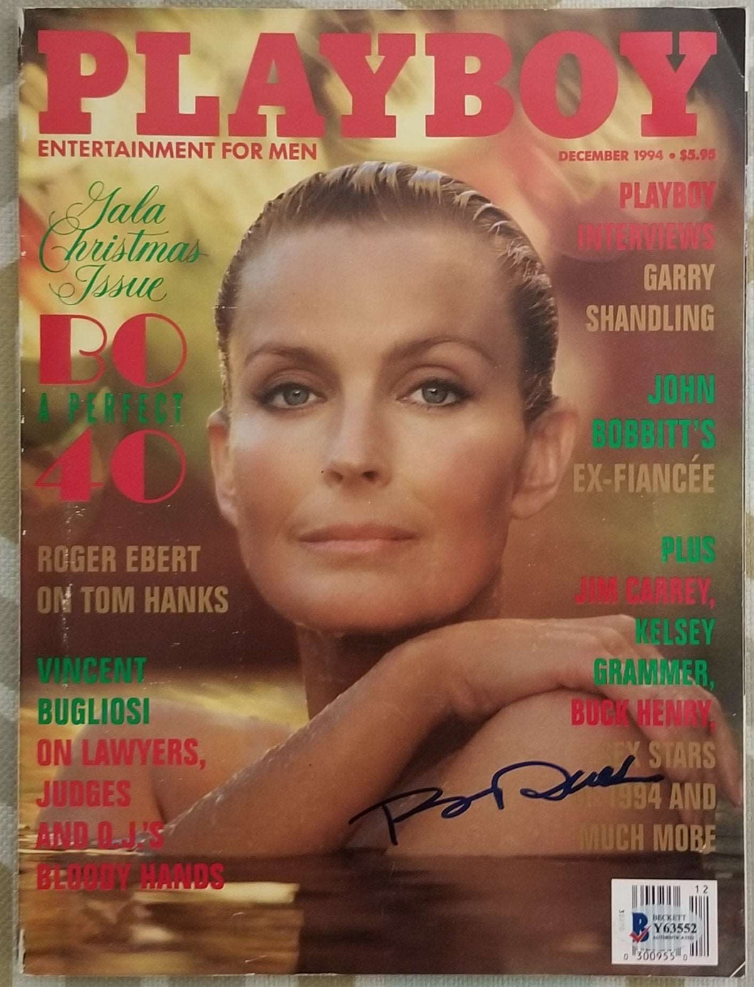 Bo Derek - Signed Magazine #3