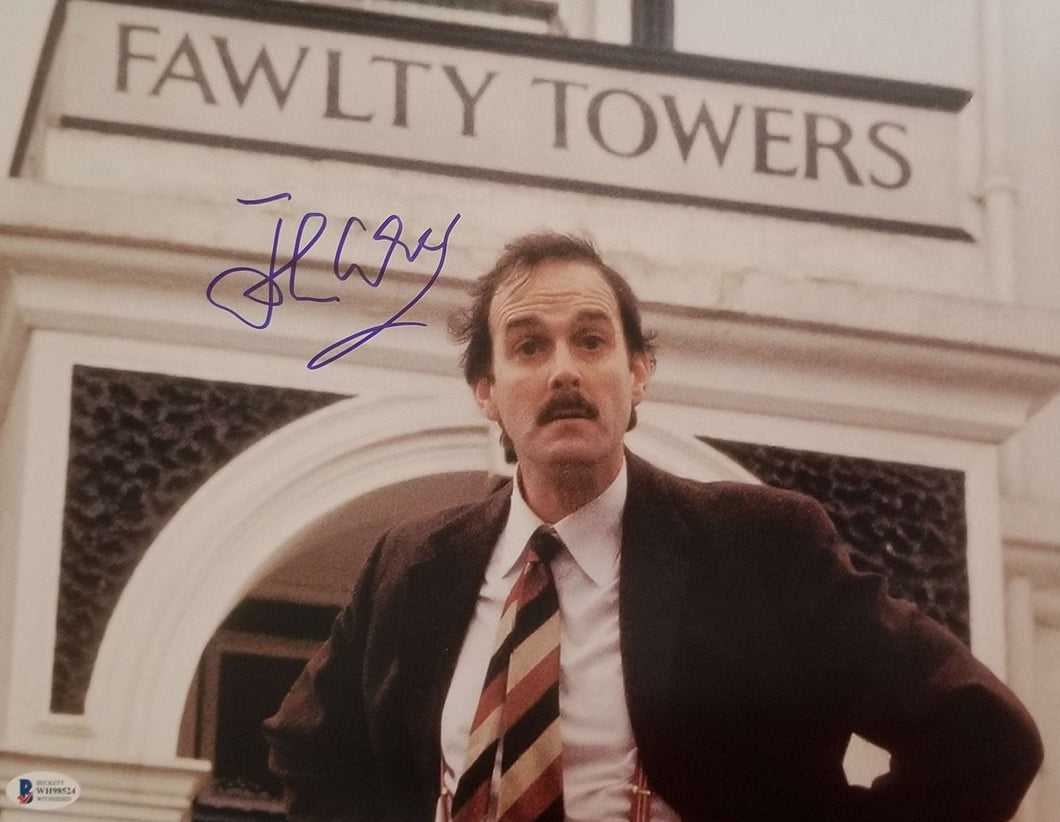 John Cleese - Signed 11x14 Fawlty Towers Photo