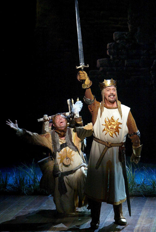 Tim Curry signed King Arthur in Spamalot Photo (8x10)