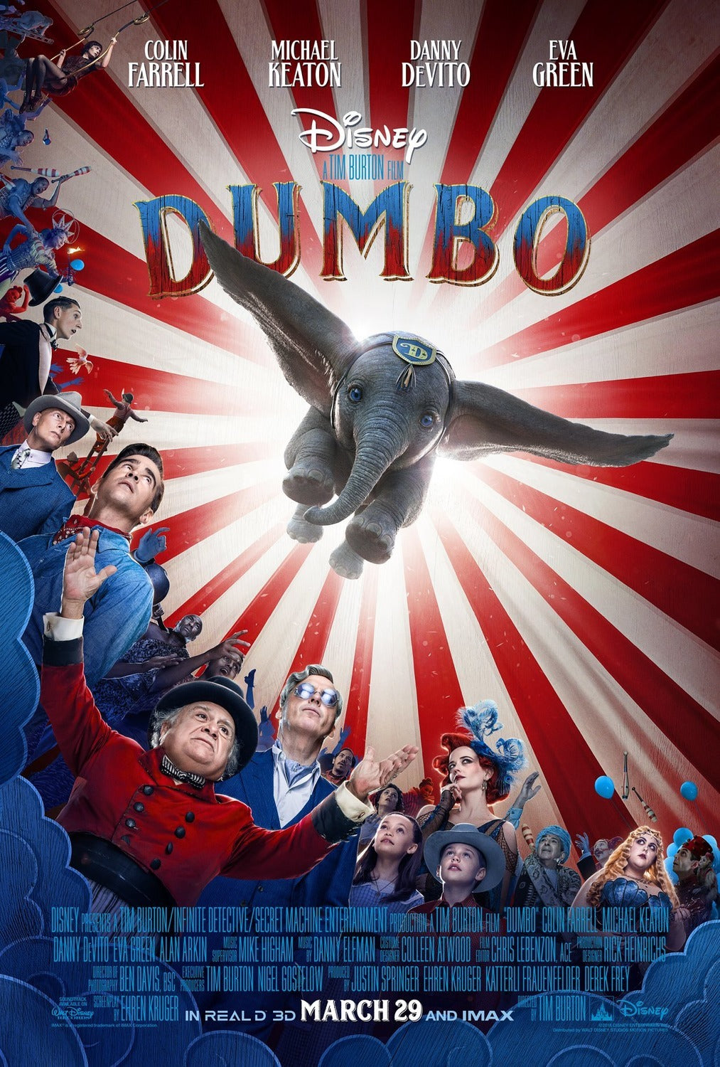 Danny Elfman #18 Dumbo (8x10 and 11x17)