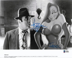 Kathleen Turner signed Jessica Rabbit 8x10 Photo Image #7 with "Jessica" inscription