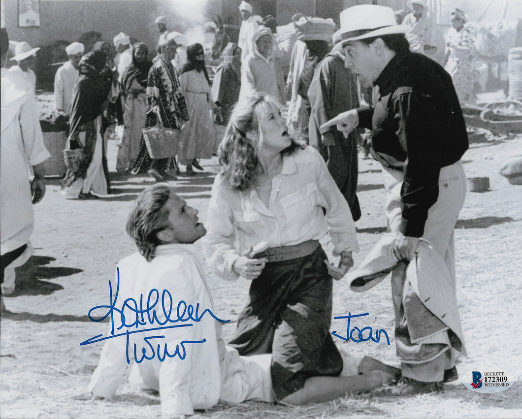 Kathleen Turner signed and inscribed 