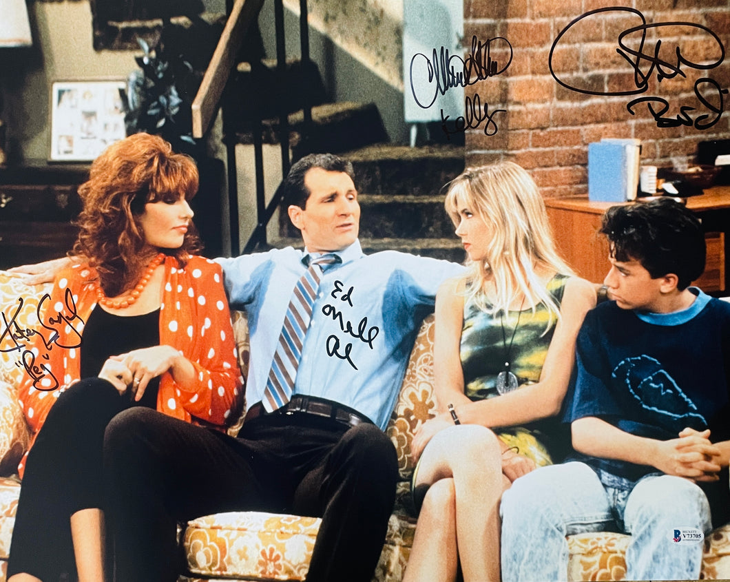 Married...with Children Cast signed 16x20 Photo Image #1