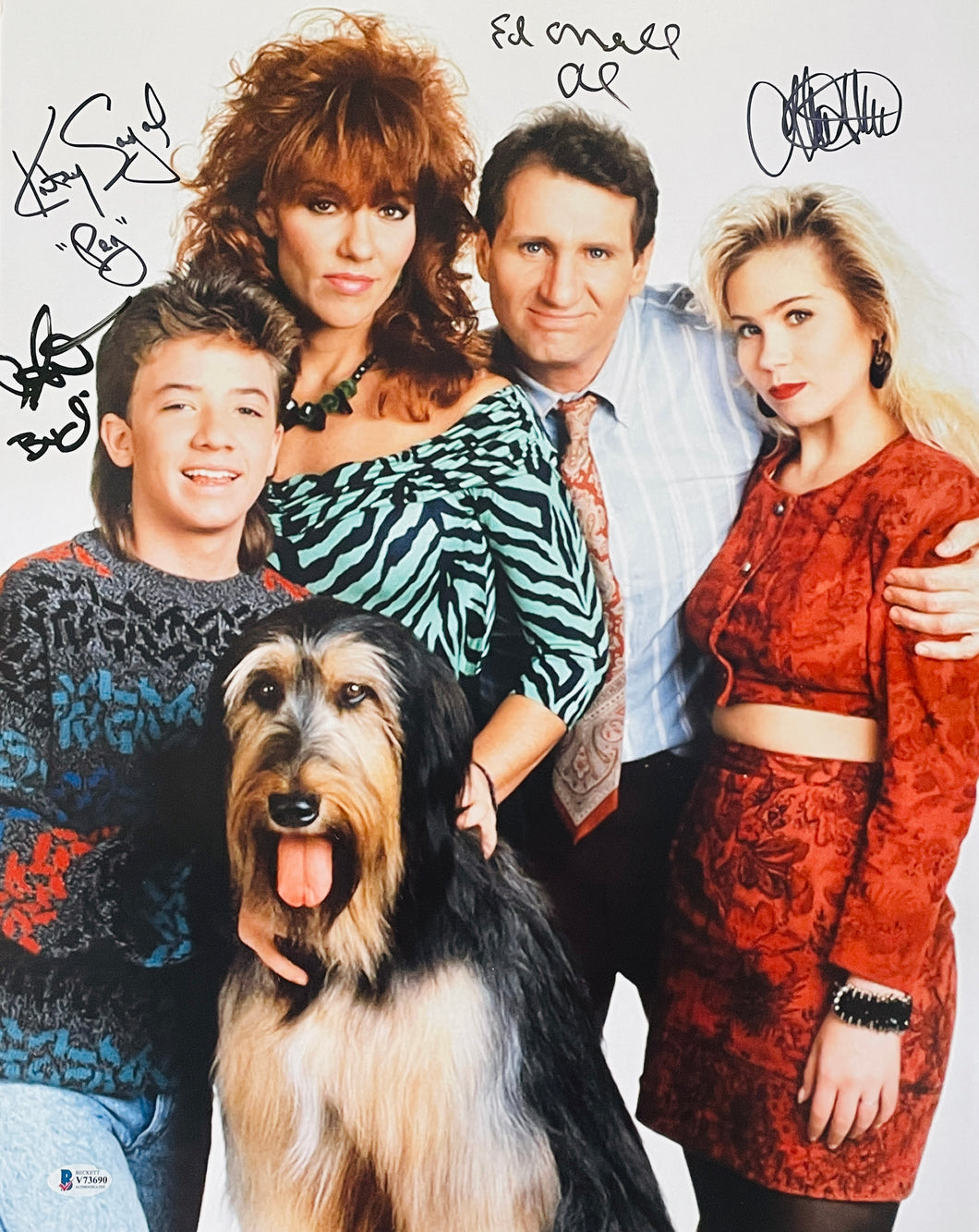 Married...with Children Cast signed 16x20 Photo Image #2
