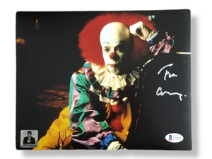 TIM CURRY SIGNED 8x10 PHOTO IT PENNYWISE AUTOGRAPHED BAS COA 3
