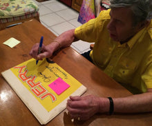 Load image into Gallery viewer, Jerry Lewis signed The Delicate Delinquent Poster (folded 27 x 40)

