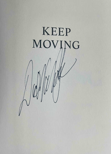 Dick Van Dyke - Signed Dick Van Dyke Keep Moving Book